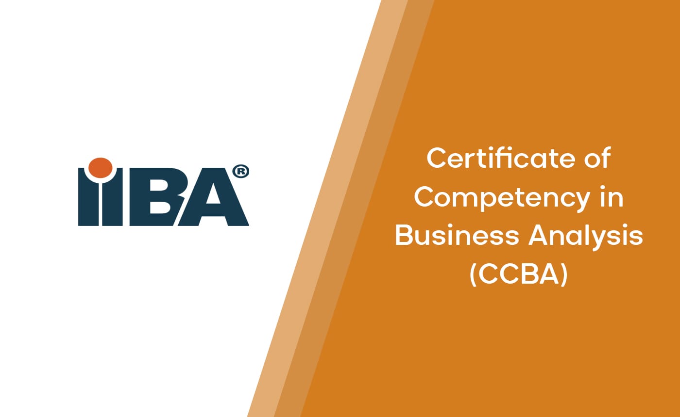 Certificate of Competency in Business Analysis (CCBA)
